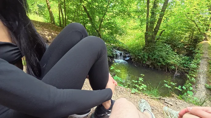 Extreme Outdoor Sex in german forest
